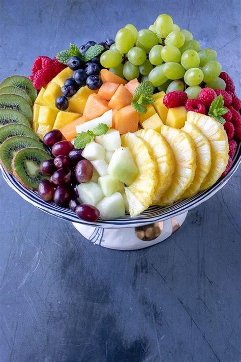 How To Make A Fruit Platter Fruit Tray 2022