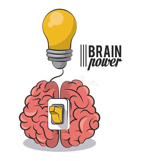 Brain Power Concept Stock Vector Illustration Of Senses 120985921
