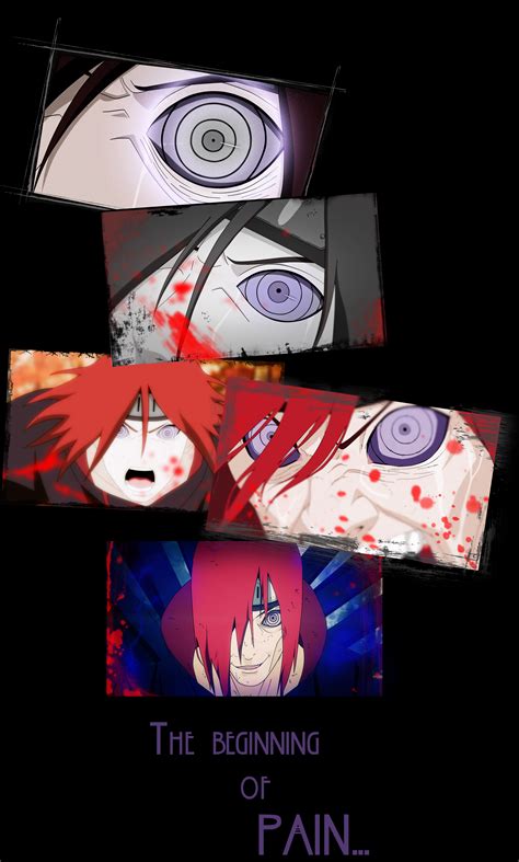 Hình Nền Anime Naruto Shippuuden Pein Rinnegan 2407x4000