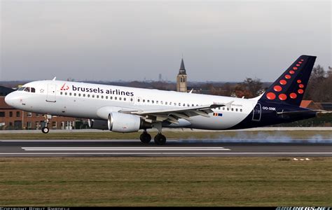 Airbus A320 214 Brussels Airlines Aviation Photo 5849887