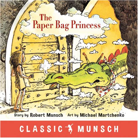 Paper Bag Princess Book Robert Munsch Book Outer Layer