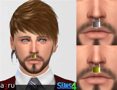 Padlock Septum At A3ru Sims 4 Updates