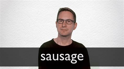 Do you want to look cool? How to pronounce SAUSAGE in British English - YouTube