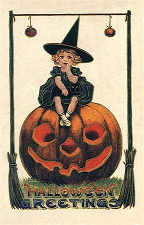 Pin By Melinda Fox On Halloween Vintage Halloween Cards Vintage