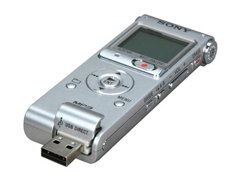 Sony Icd Ux200 Silver Digital Voice Recorder