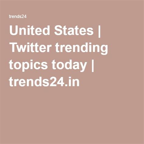 united states twitter trending topics today twitter trending trending topics