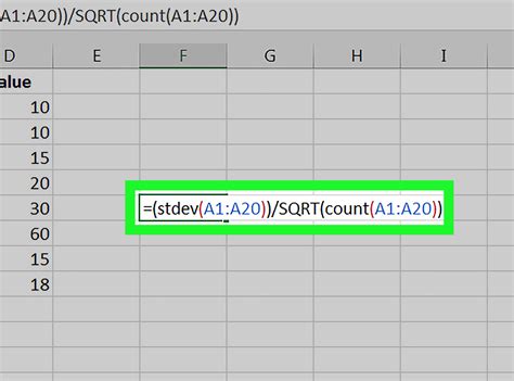 In der regel bezieht sich der standardfehler dabei. Cómo calcular el error estándar de la media en Excel