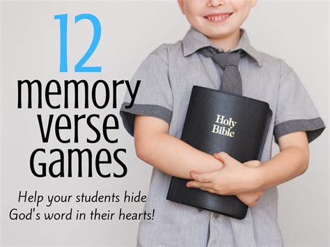12 Memory Verse Games Deeper Kidmin