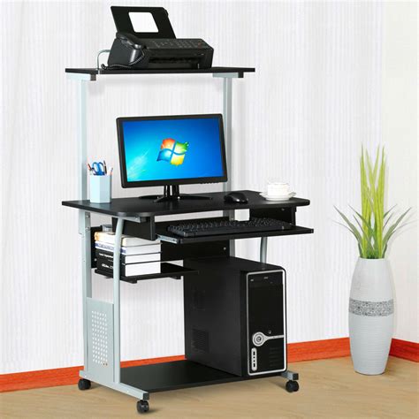 We did not find results for: Rolling Computer Desk w/ Printer Shelf Laptop Writing ...