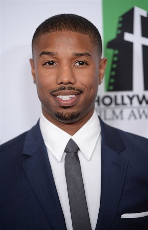 He has become my live test model, so now he's very into his skincare routine as well. Michael B Jordan receives Hollywood Spotlight Award|Lainey ...