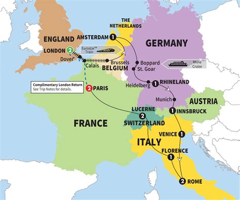 Europe Tourist Map With Cities Travel News Best Tourist Places In