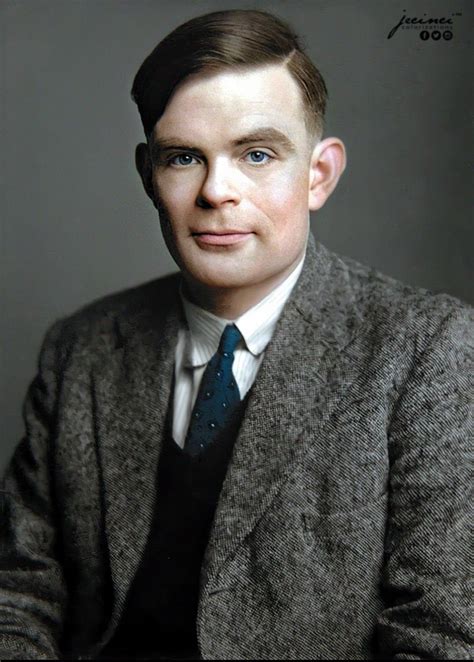 Alan Turing British World Was Ii Code Breaking Hero And Computer
