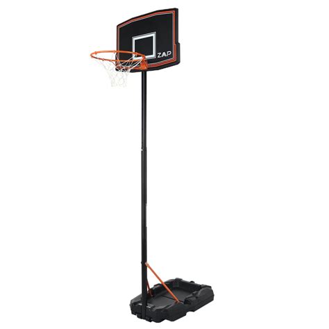 Zaap Junior Youth Basketball Hoop Outdoor System Adjustable Height 5