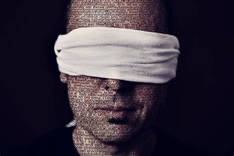 Young Man With A Blindfold In His Eyes Jacobs Media Strategies