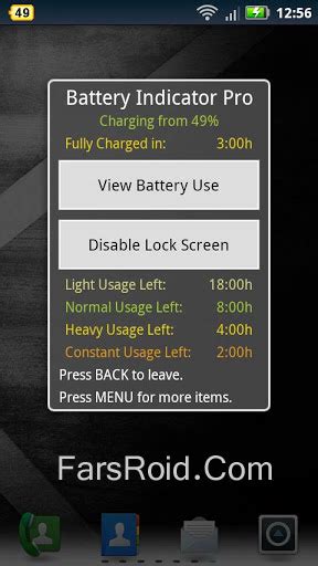 Download Battery Indicator Pro 811 Display Android Battery