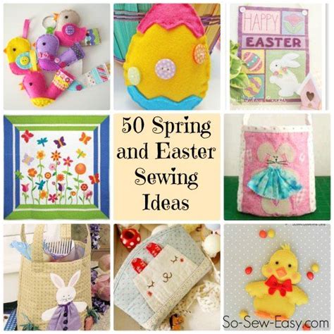 50 Spring And Easter Sewing Ideas So Sew Easy Spring Sewing