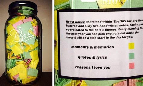 Meaningful Gifts For Him Memory Jar Diy Gifts For Boyfriend Diy