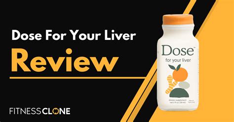 Dose For Your Liver Supplement Review Does It Really Work