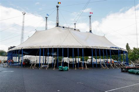 Le Cirque Du Soleil De Retour à Bruxelles Limpressionnant Montage Du