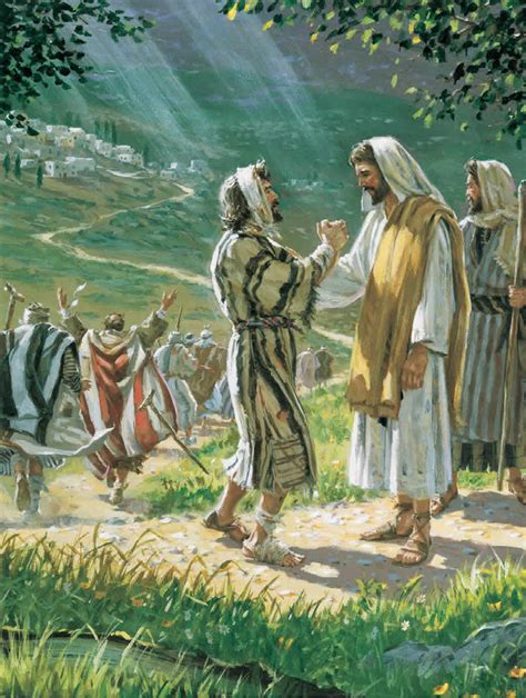 Jesus Heals Ten Lepers Jesus Heals Ten Lepers Miracles Of Jesus My