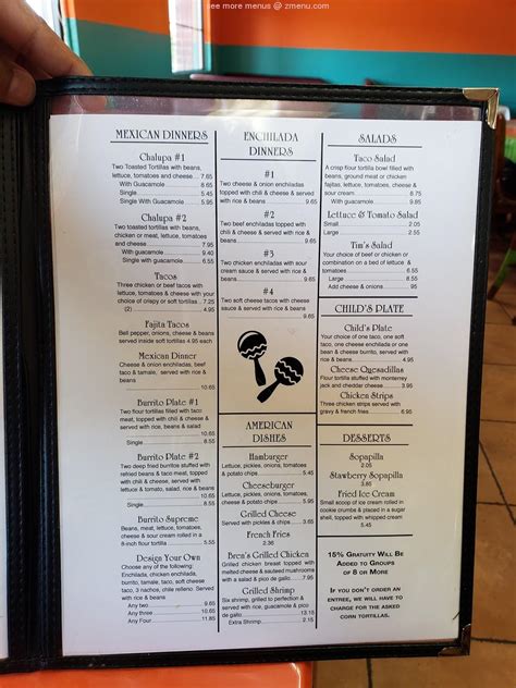 Online Menu of Chachis Mexican Restaurant Restaurant, Glen Rose, Texas