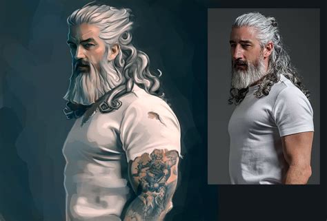 Painting A Stylized Portrait From Reference Portrait Art Tutorials