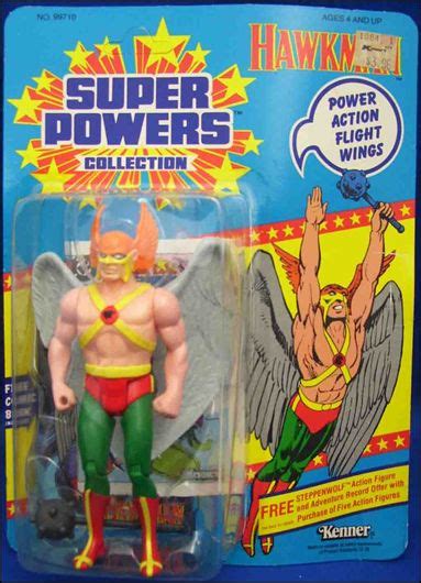 Super Powers Collection Action F Hawkman Steppenwolf Offer Card