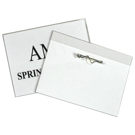 C Line Magnetic Style Name Badge Kit 4 X 3 Inches Box Of 20 92943