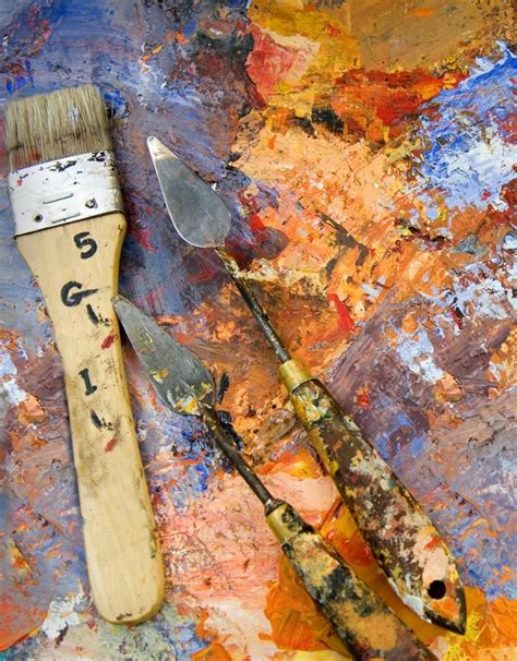 Create Your Own Painting Without Any Brushes Palette Knife Painting