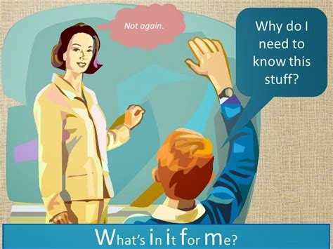 I spent the last week installing custom milled. Gypsy Daughter Essays: Motivate the WIIFM Student with a ...