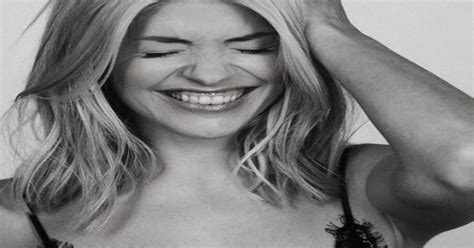 Holly Willoughby Strips Down To Her Underwear For Sexy Photoshoot To Promote New Lifestyle Brand