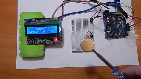 Arduino Hall Effect Sensor Lcd Magnetic Field Youtube