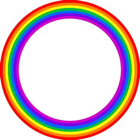 Download High Quality Circle Clipart Rainbow Transparent Png Images