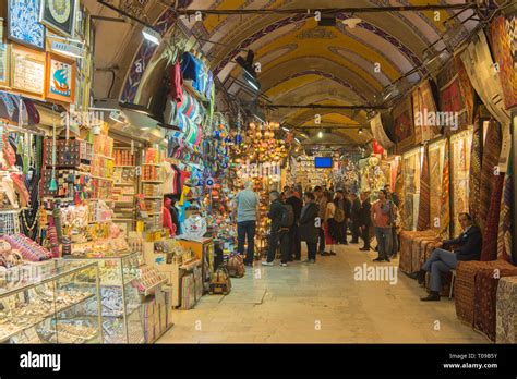 Türkei Istanbul Großer Basar Kapali Carsi Das Einkaufsparadies Der
