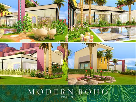 The Sims Resource Modern Boho