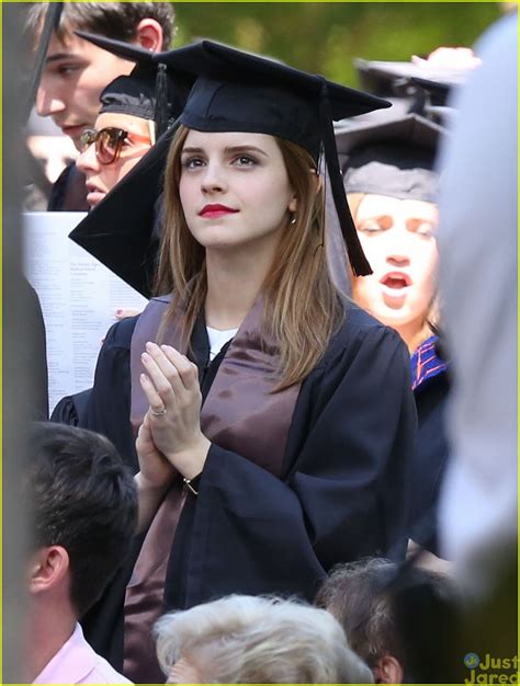 Emma Watson Graduates From Brown University See The Pics Here