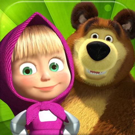 Masha And The Bear Wallpapers High Quality 494