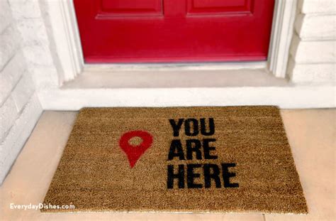 16 Diy Welcome Mat Ideas For A Fun Loving Front Door Full Home Living