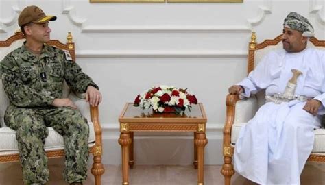 Defence Ministry Secretary General Receives Us Naval Forces Central