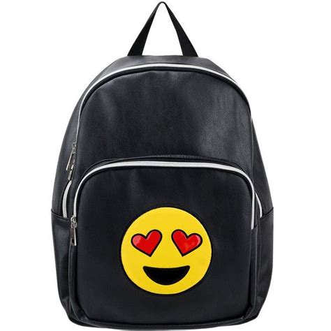 Olivia Miller Heart Eyes Emoji Backpack 45 Liked On Polyvore
