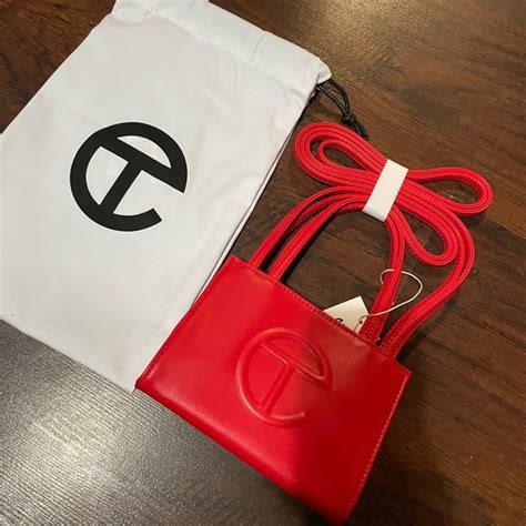 Telfar Bags Small Red Telfar Bag Poshmark