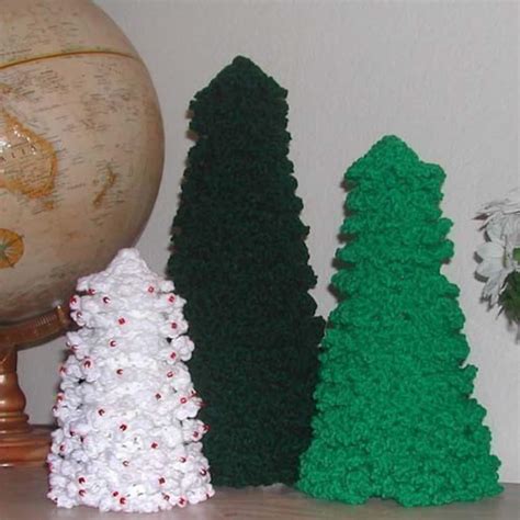 Fast And Easy Crochet Christmas Trees Pattern Digital Crochet Etsy