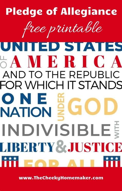 This pledge of allegiance activities resource includes an information book with activities that are perfect for your 3rd, 4th, and even 5th graders. PLEDGE OF ALLEGIANCE MEANING | The Cheeky Homemaker