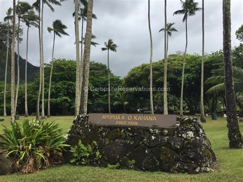 Ahupua A O Kahana State Park Hawaii United States