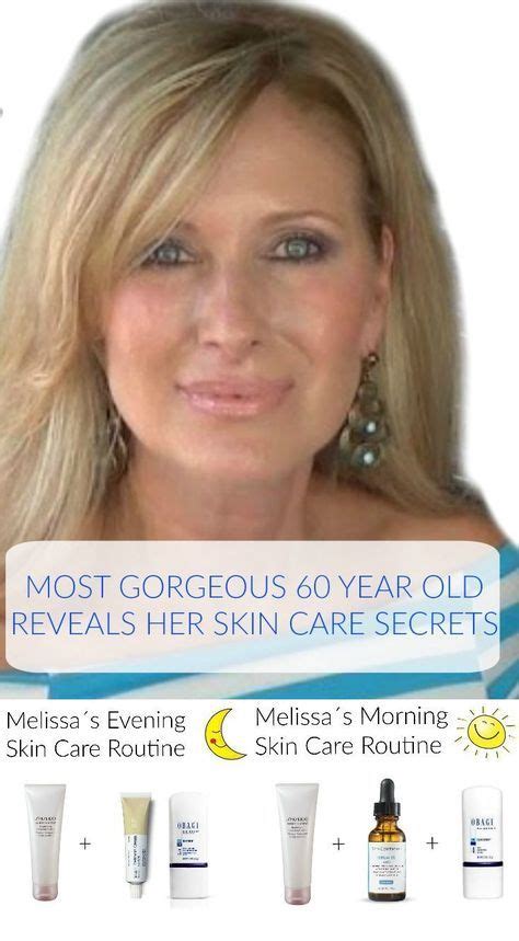 Most Gorgeous 60 Year Old Lady Reveals Her Skin Care Secrets Skin Care