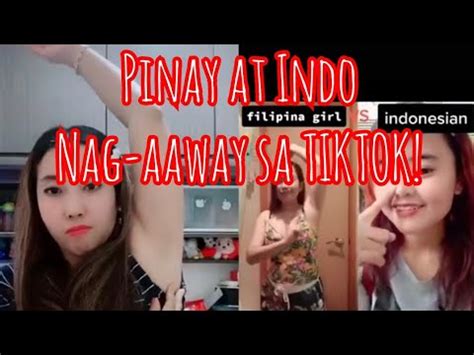Pinay At Indonesian Mainit Na Nagpalitan Ng Duets On Tiktok YouTube