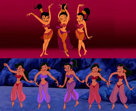 Genies Belly Dancers Aladdin Wiki Fandom