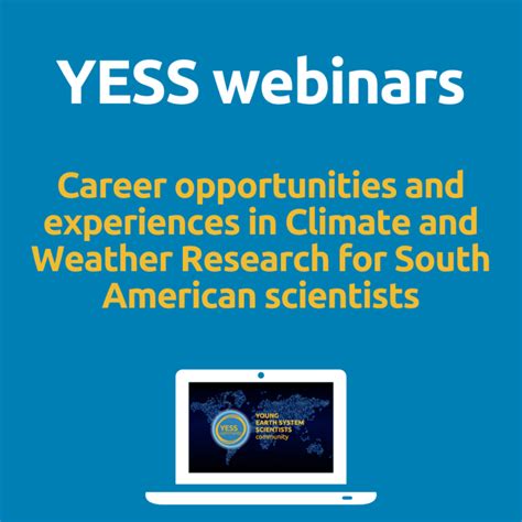 Webinar For South American Ecrs Young Earth System Scientists