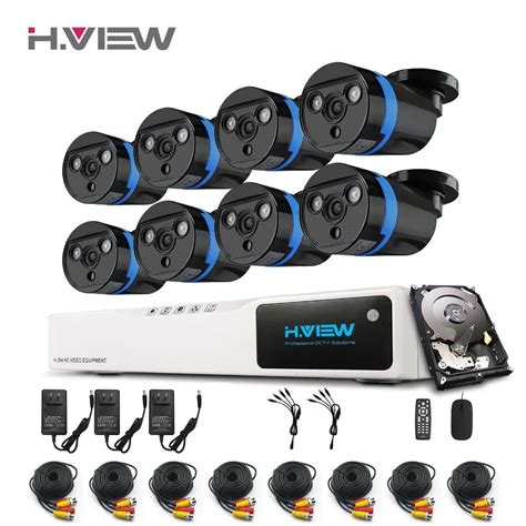Cctv System 8ch Dvr Kits Hd Outdoor Security Camera System 8 Channel