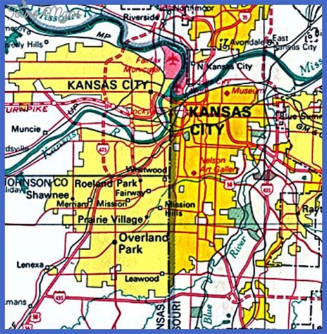 map of kansas city area world map